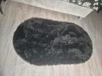 Zachte, zwarte vloerkleed - 165x90 cm, Zwart, Zo goed als nieuw, 150 tot 200 cm, 50 tot 100 cm