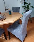 4 zgan.eetkamer stoelen, Ophalen of Verzenden, Zo goed als nieuw, Vijf, Zes of meer stoelen, Stof