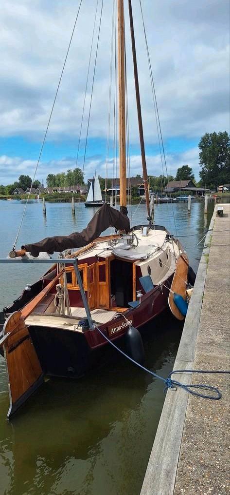 Kok Zeeschouw, Watersport en Boten, Platbodems, Gebruikt, 9 tot 12 meter, Staal, Diesel, Ophalen