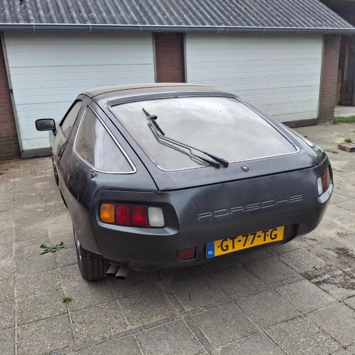 Porsche 928, Auto's, Porsche, Particulier, Benzine, Coupé, Handgeschakeld, Origineel Nederlands, Zwart, Ophalen