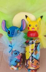 Snoep kado drinkbekers Stitch&Pikachu, Diversen, Levensmiddelen, Verzenden