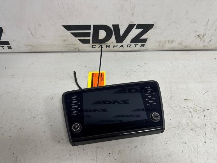 Navigatie Display van een Skoda Octavia, Auto-onderdelen, Elektronica en Kabels, Skoda, Gebruikt, 3 maanden garantie, Ophalen of Verzenden