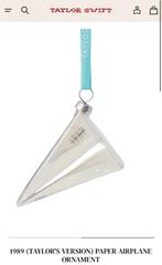 1989 (Taylor’s Version) Paper Airplane Ornament Taylor Swift, Ophalen of Verzenden, Nieuw, Pop, Beeldje of Miniatuur
