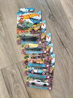 Hotwheels Spring Collectie - 5 Auto's incl de chase car, Kinderen en Baby's, Speelgoed | Speelgoedvoertuigen, Ophalen of Verzenden