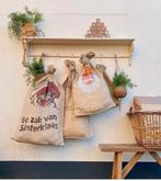 4 jute sinterklaaszakken diverse maten, Diversen, Sinterklaas, Ophalen, Nieuw, Nvt, Nvt