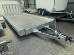 NIEUWE MACHINETRANSPORTER 480X80 3-ASSER AANHAKEN EN RIJDEN, Auto diversen, Aanhangers en Bagagewagens, Nieuw