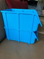 Hünersdorff stapel bakken blauw maat 4, Doe-het-zelf en Verbouw, Kratten en Dozen, Doos, Minder dan 35 cm, Ophalen of Verzenden