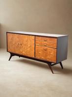 Vintage Midcentury Dressoir Sideboard, Huis en Inrichting, Teakhout, Ophalen of Verzenden, Zo goed als nieuw, Vingafe retro midcentury teak dressoir sideboard