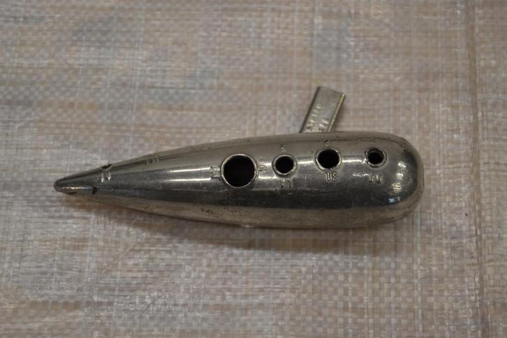 Metalen Ocarina, Muziek en Instrumenten, Blaasinstrumenten | Mondharmonica's, Gebruikt, Ophalen of Verzenden