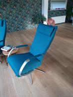 Twee relaxfauteuils relaxstoelen draaibaar, Huis en Inrichting, Fauteuils, Ophalen of Verzenden, Zo goed als nieuw