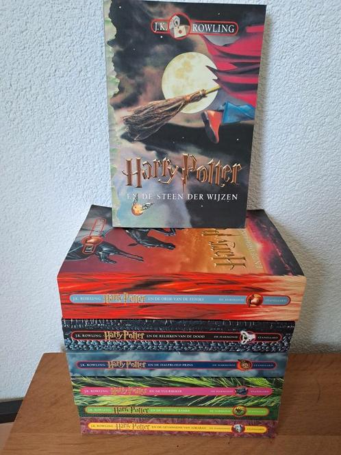 Harry Potter boeken 1 t/m 7 complete serie!, Verzamelen, Harry Potter, Gebruikt, Ophalen of Verzenden