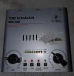 Behringer Tube Ultragain MIC100 Preamplifier, Ophalen of Verzenden, Gebruikt, Minder dan 500 watt, Overige typen