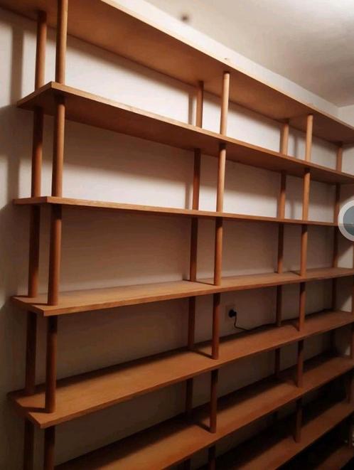 Lutjens de Boer stokkenkast onderdelen 220x220, Huis en Inrichting, Kasten | Boekenkasten, Gebruikt, 200 cm of meer, 25 tot 50 cm