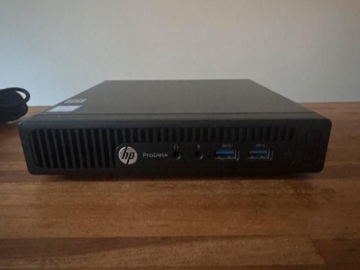 HP ProDesk Mini PC - Compact en Krachtig!, Computers en Software, Desktop Pc's, Gebruikt, Onbekend, SSD, 8 GB, Met videokaart