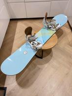 Set: Burton Feelgood 152 snowboard + Lexa Bindingen + Tas, Ophalen of Verzenden, Gebruikt, Board