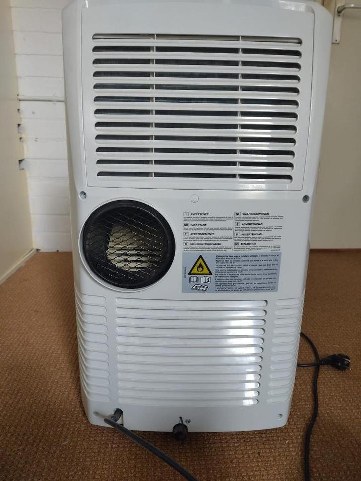 Mobiele airco De Longhi, Witgoed en Apparatuur, Airco's, Gebruikt, Mobiele airco, Minder dan 60 m³, 3 snelheden of meer, Koelen en Ontvochtigen