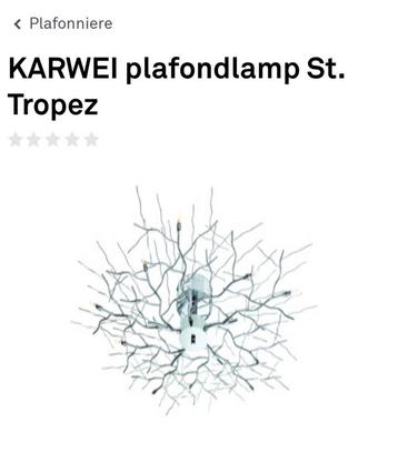 KARWEI Plafondlamp St. Tropez beschikbaar voor biedingen