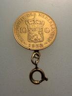 Gouden 10 Gulden 1932 Wilhelmina Hanger, Koningin Wilhelmina, Losse munt, 10 gulden, Goud