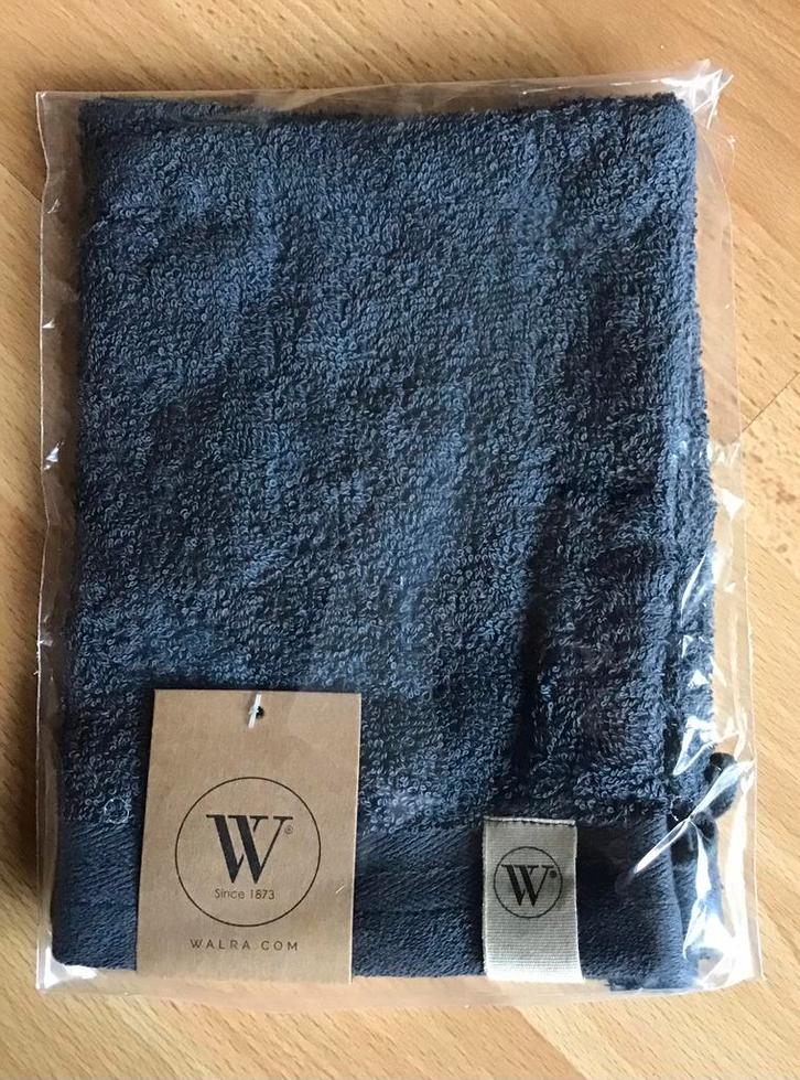2 Walra washanden antraciet grijs (nieuw in verpakking), Huis en Inrichting, Badkamer | Badtextiel en Accessoires, Nieuw, Overige typen