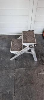 Aluminum opstap trapje, Caravans en Kamperen, Ophalen, Zo goed als nieuw