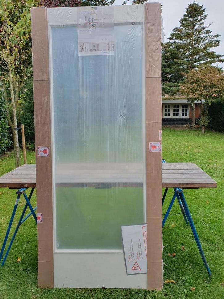 Svedex binnendeur breed, Doe-het-zelf en Verbouw, Deuren en Horren, Nieuw, Binnendeur, 215 cm of meer, 100 tot 120 cm, Glas, Hout