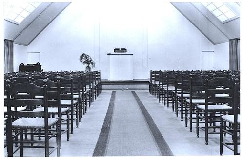 964665	Elspeet	Gld 1972	Doopsgezinde	Kerk	Gelopen met postze, Verzamelen, Ansichtkaarten | Nederland, Gelopen, Gelderland, 1960 tot 1980