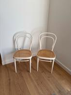 2 Thonet stoelen model 214, wit, Ophalen, Twee, Wit, Zo goed als nieuw