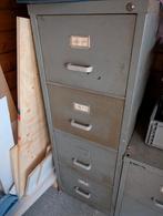 Stalen archiefkast / ladenkast, Huis en Inrichting, Kasten | Roldeurkasten en Archiefkasten, Ophalen, Gebruikt, 50 tot 100 cm