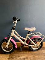 Corvino kinderfiets wit met roze 14 inch, Ophalen, Zo goed als nieuw, Minder dan 16 inch