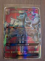 Alolan Ninetales GX Lost Thunder 205/214, Ophalen of Verzenden, Losse kaart, Zo goed als nieuw