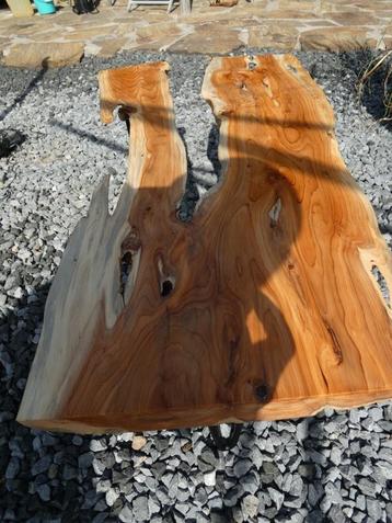 salontafel bijzettafel taxus boomstamtafel epoxy tafel beschikbaar voor biedingen