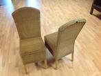 Loom stoelen., Huis en Inrichting, Stoelen, Ophalen, Gebruikt, Bruin, Riet of Rotan