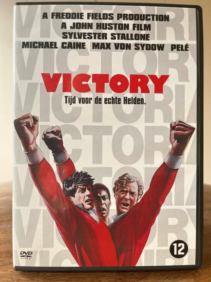 Victory DVD - Sylvester Stallone, Michael Caine, Cd's en Dvd's, Dvd's | Drama, Zo goed als nieuw, Drama, Vanaf 12 jaar, Ophalen of Verzenden