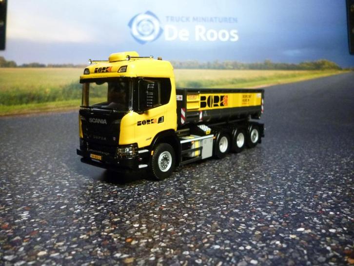 WSI Scania Bork Groep, Hobby en Vrije tijd, Modelauto's | 1:50, Nieuw, Bus of Vrachtwagen, Wsi, Ophalen of Verzenden
