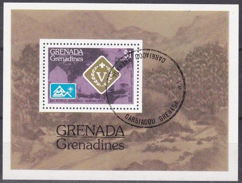 B27 - Grenada Grenadines michel blok 11 gestempeld, Postzegels en Munten, Postzegels | Amerika, Gestempeld, Noord-Amerika, Verzenden