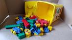 Duplo bak 1544 met deksel, extra gevuld met losse Duplo, Ophalen of Verzenden, Gebruikt, Losse stenen, Duplo