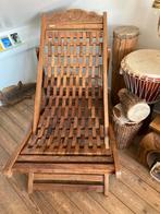 Houten Ligstoel - 3 standen, Antiek en Kunst, Ophalen