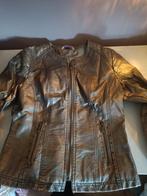 Gouden nep leder jasje - Maat S, Overige kleuren, Ophalen of Verzenden, Zo goed als nieuw, Jasje