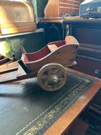 Antieke Houten Speelgoed Kar, Ophalen