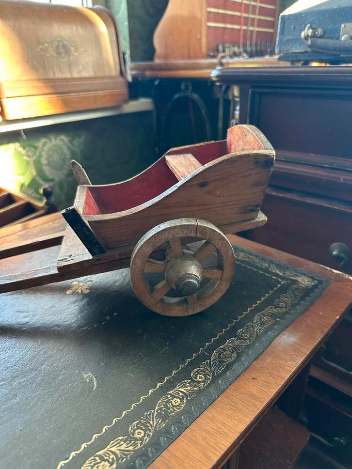 Antieke Houten Speelgoed Kar, Antiek en Kunst, Antiek | Speelgoed, Ophalen