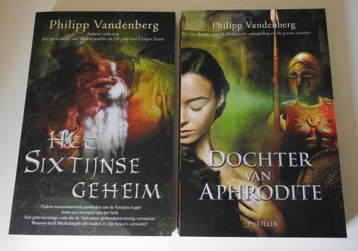 thrillers  5 boeken Philipp vandenburg, Boeken, Thrillers, Gelezen, Wereld overig, Verzenden