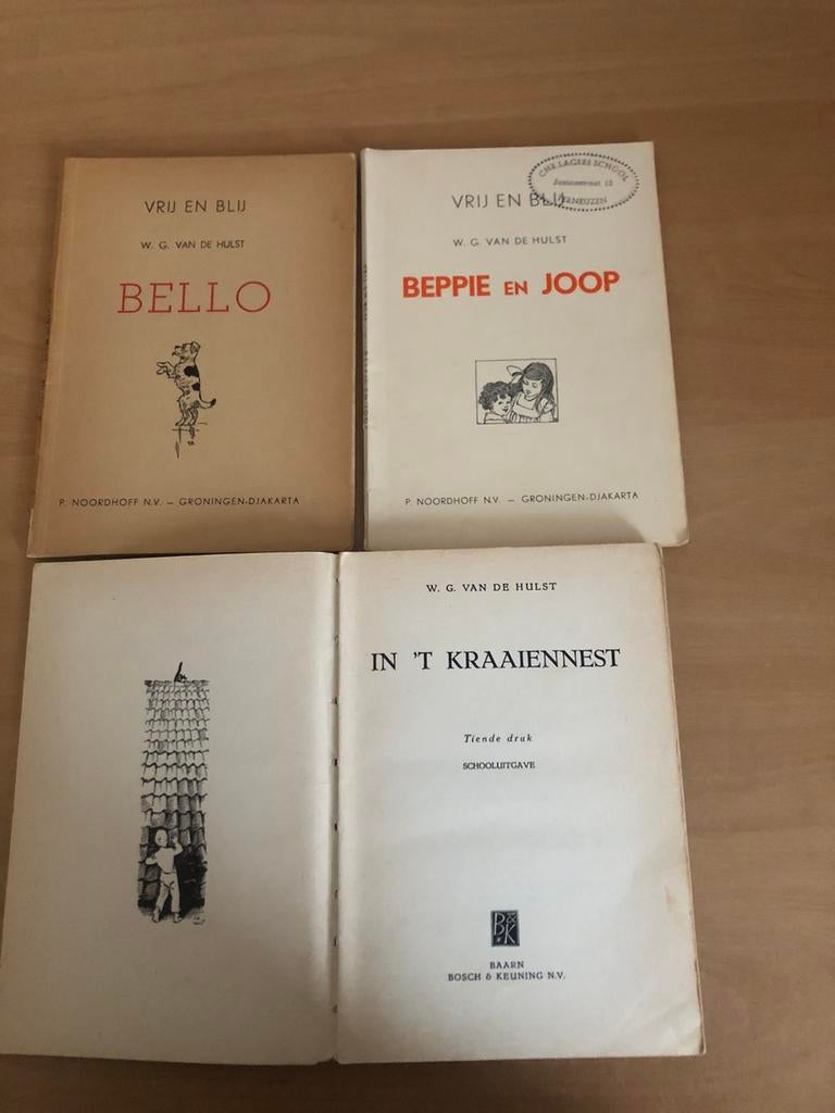 Bello door W. G. Van de Hulst en nog andere boeken, Antiek en Kunst, Antiek | Boeken en Bijbels, Ophalen of Verzenden