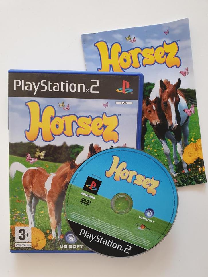 Horsez PS2 - Paarden Avontuur!, Spelcomputers en Games, Games | Sony PlayStation 1, Zo goed als nieuw, Simulatie, 1 speler, Vanaf 3 jaar