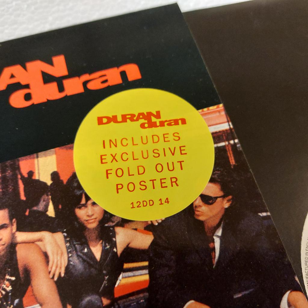 Duran Duran VINYL 12" met poster Violence Of Summer Limited, Verzenden, Zo goed als nieuw, 12 inch