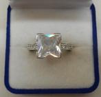 Zilveren Ti Sento ring maat 17.25 nr.957, Verzenden, Zo goed als nieuw, 17 tot 18, Dame