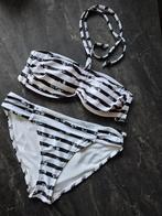 Zwart wit gestreept bikini maat 40, Kleding | Dames, Badmode en Zwemkleding, Ophalen of Verzenden, Nieuw, Zwart, Bikini