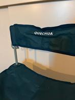 2 Decathlon Campingstoelen - zo goed als nieuw, Ophalen of Verzenden, Zo goed als nieuw, Campingstoel