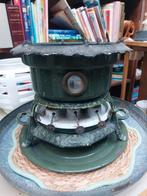 Oud groen petroleum stel, Antiek en Kunst, Antiek | Emaille, Ophalen of Verzenden