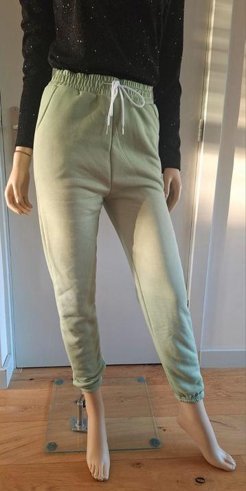 Licht Groene Joggingbroek valt als S/M, zachte teddy voering beschikbaar voor biedingen