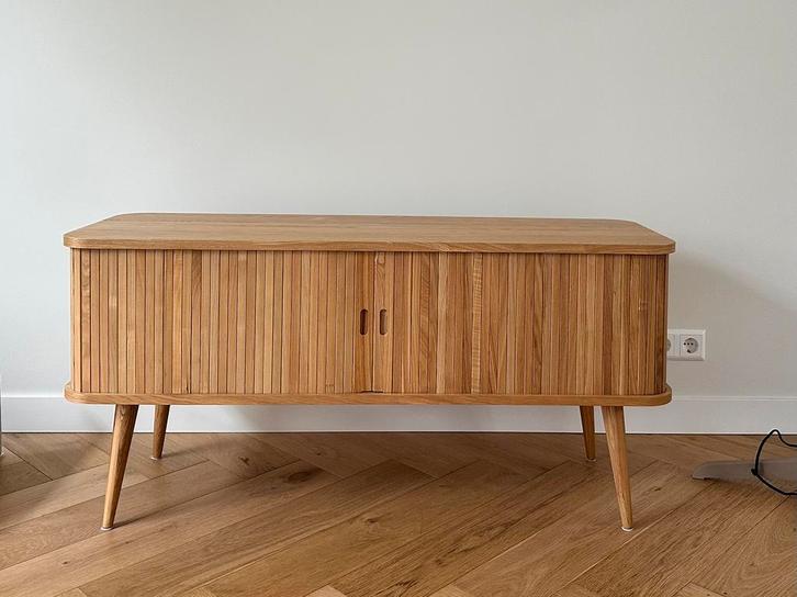 Dressoir van merk Zuiver, Huis en Inrichting, Kasten | Dressoirs, Zo goed als nieuw, 100 tot 150 cm, 25 tot 50 cm, Met plank(en)